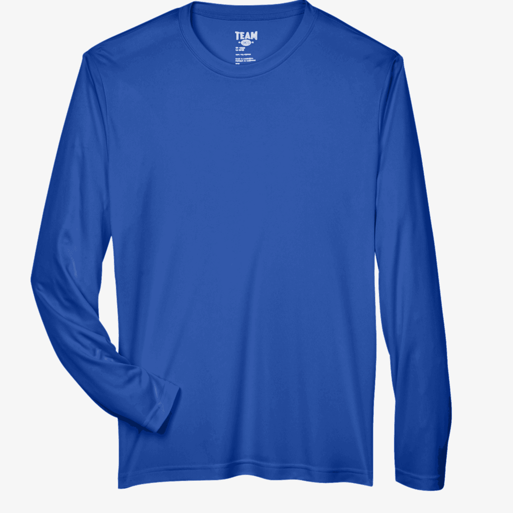 Team 365 Men's Zone Performance Long-Sleeve T-Shirt - Splatter Clothing