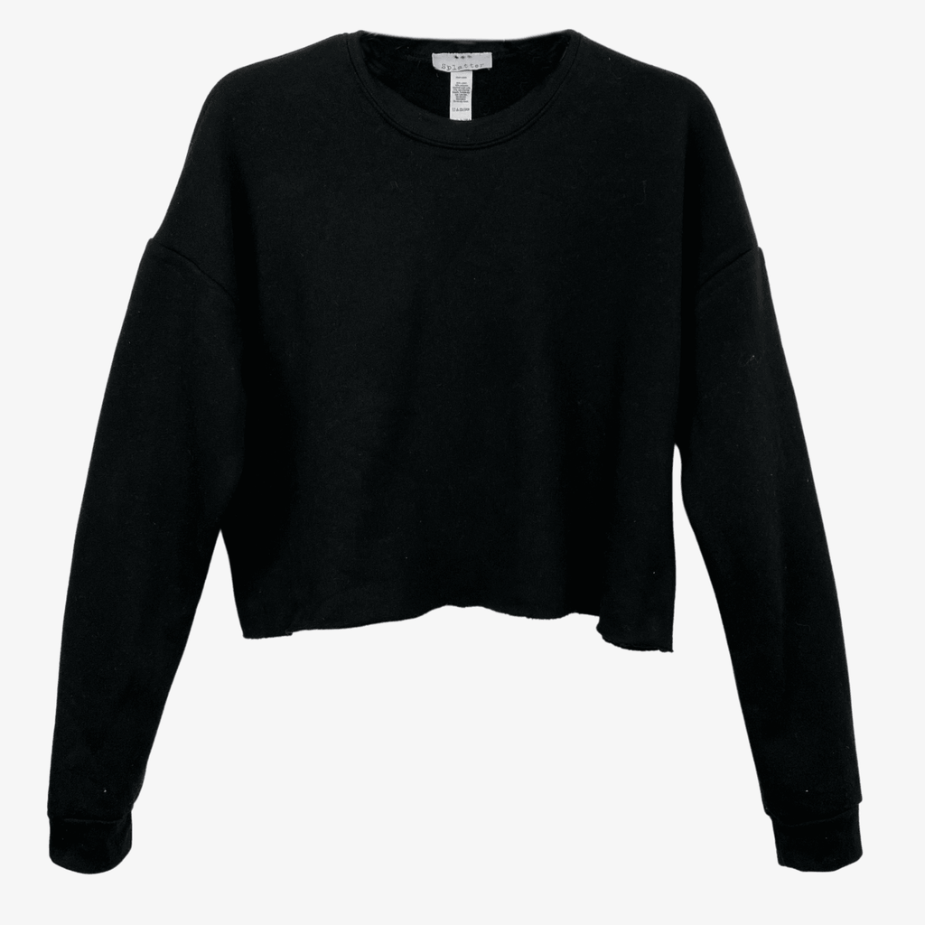 Women's Fleece Crop Sweatshirt - Splatter Clothing